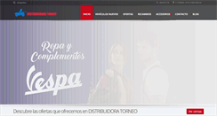 Desktop Screenshot of distribuidoratorneo.com